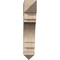 Ekena Millwork Merced Arts & Crafts Smooth Bracket, Douglas Fir, 5 1/2"W x 28"D x 28"H BKT06X28X28MRC03SDF - alternate 3